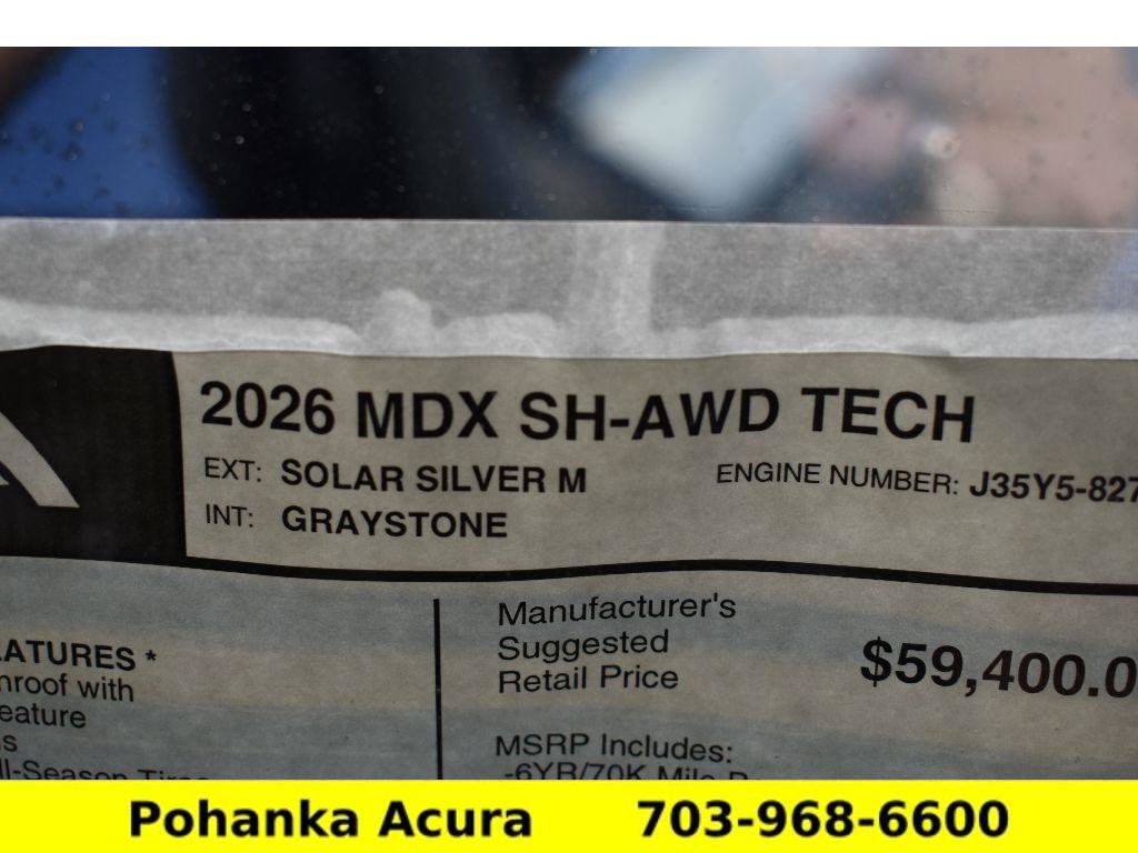 Used 2026 Acura MDX w/ Technology Package image 38