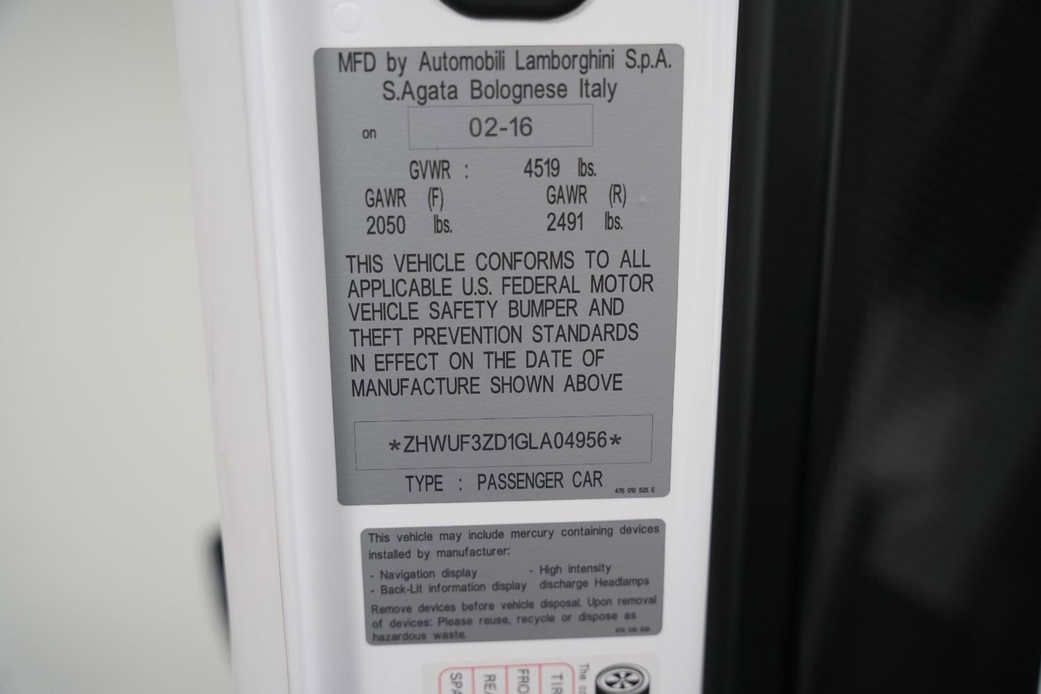 Used 2016 Lamborghini Aventador LP 750-4 Superveloce image 95