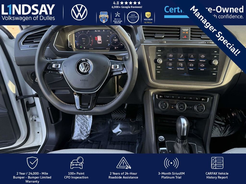 Certified 2021 Volkswagen Tiguan SEL image 10