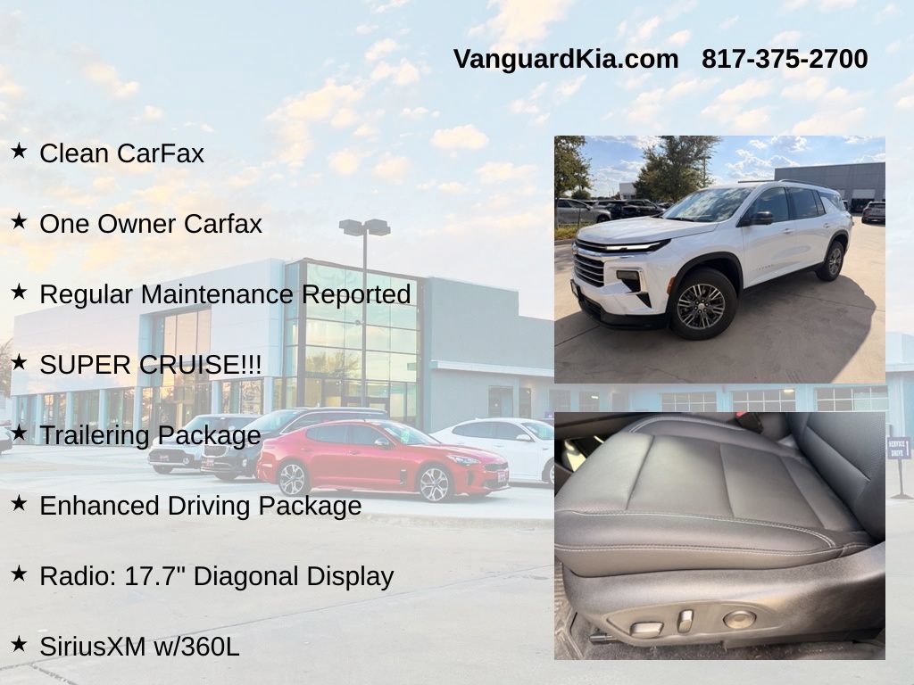 Used 2024 Chevrolet Traverse LT w/ Enhanced Driving Package FWD image 6