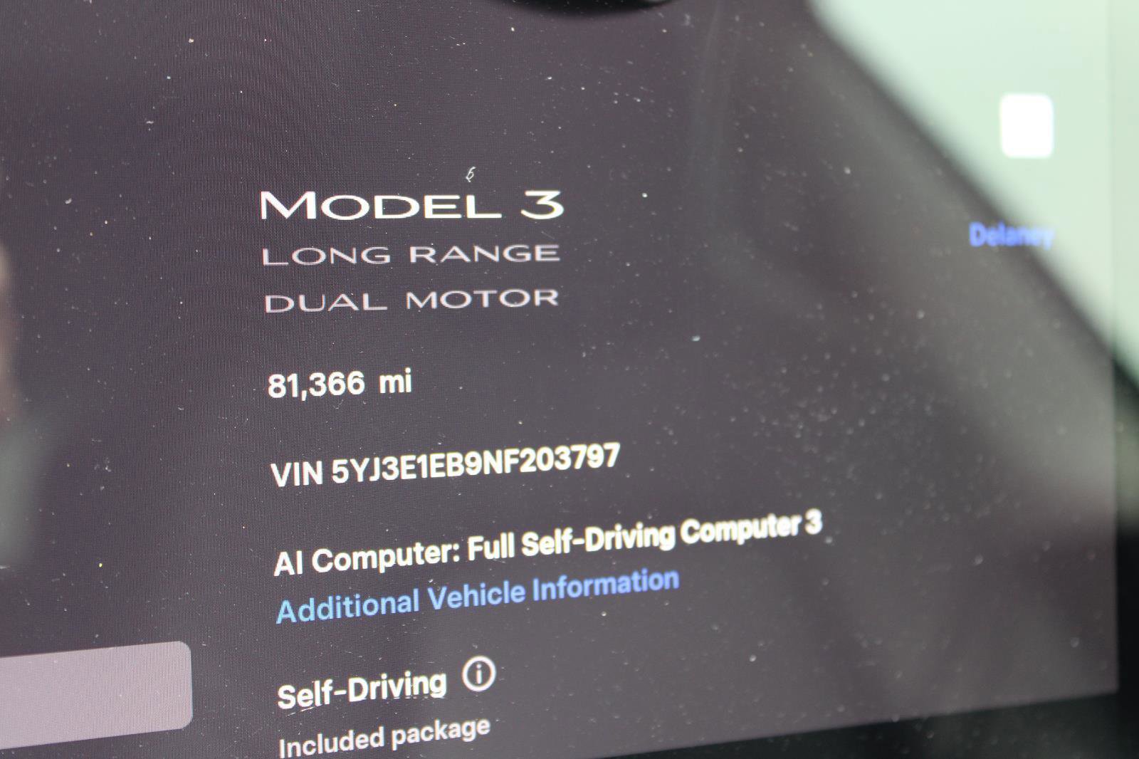 Used 2022 Tesla Model 3 Long Range AWD/4WD image 15