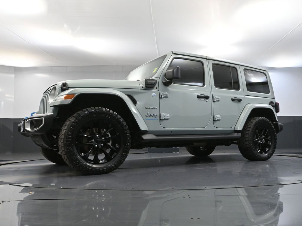 Used 2023 Jeep Wrangler Sahara 4xe w/ Cold Weather Group image 52