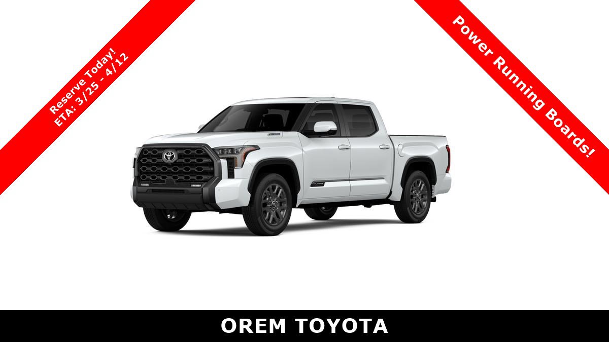 New 2026 Toyota Tundra Platinum image 1