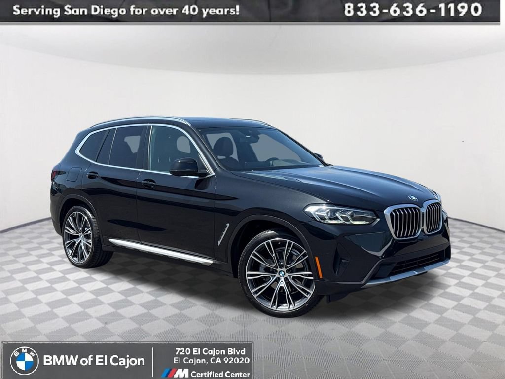 Certified 2023 BMW X3 sDrive30i w/ Premium Package