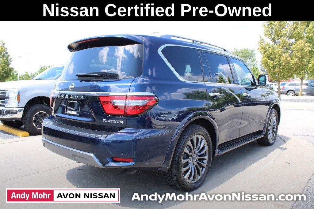 Certified 2023 Nissan Armada Platinum w/ Captain's Chairs Package AWD/4WD image 7