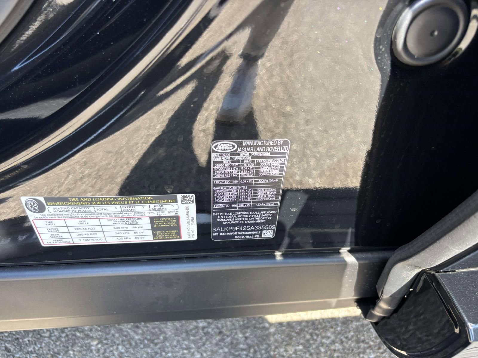 New 2025 Land Rover Range Rover SE image 25