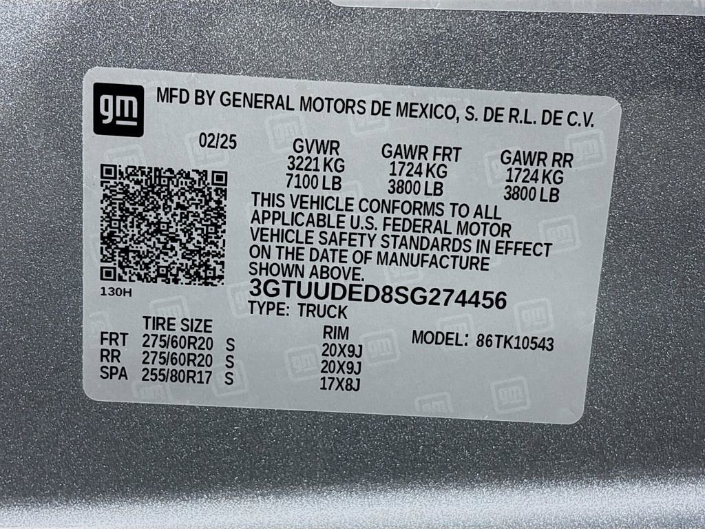 Certified 2025 GMC Sierra 1500 SLT w/ SLT Premium Plus Package image 38