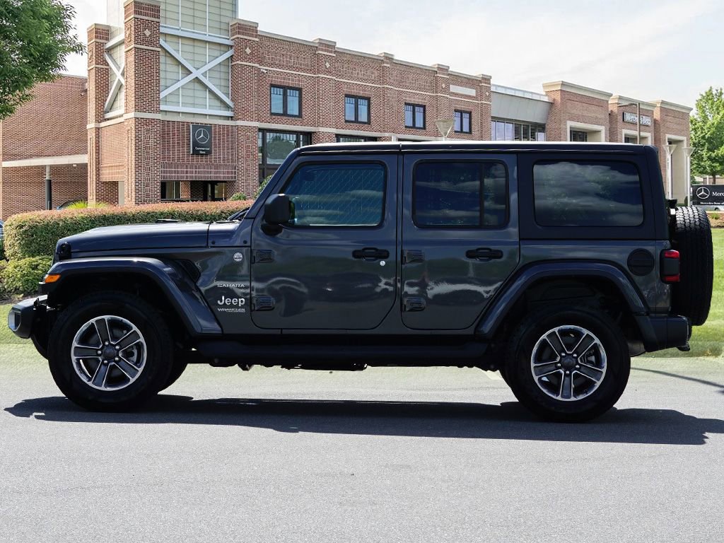 Used 2022 Jeep Wrangler Unlimited Sahara w/ LED Lighting Group image 8