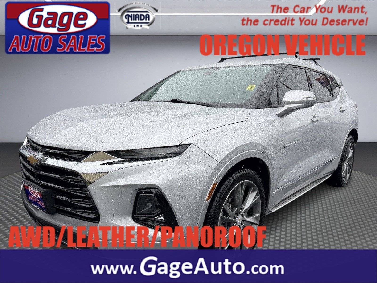 Used 2021 Chevrolet Blazer Premier w/ Driver Confidence II Package AWD/4WD image 1