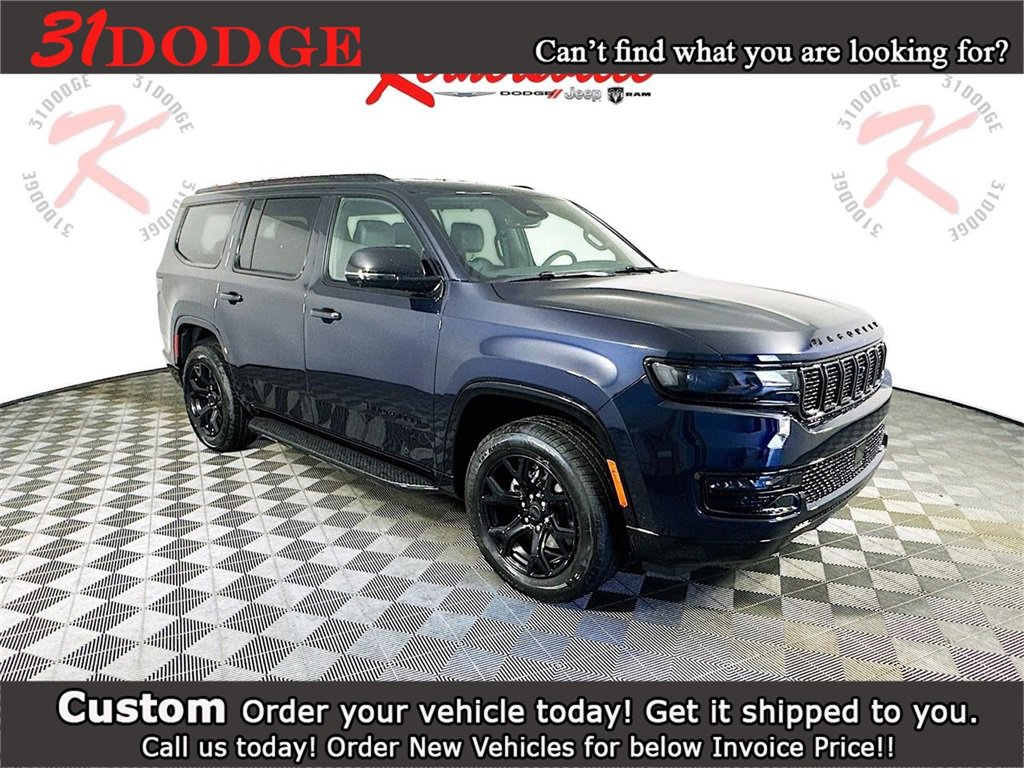 New 2025 Jeep Wagoneer Series II w/ Convenience Group I