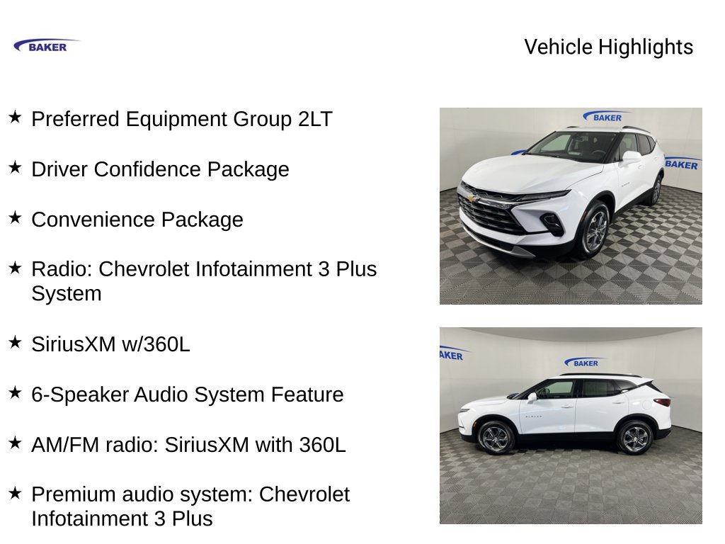 Certified 2024 Chevrolet Blazer LT w/ Convenience Package AWD/4WD image 4