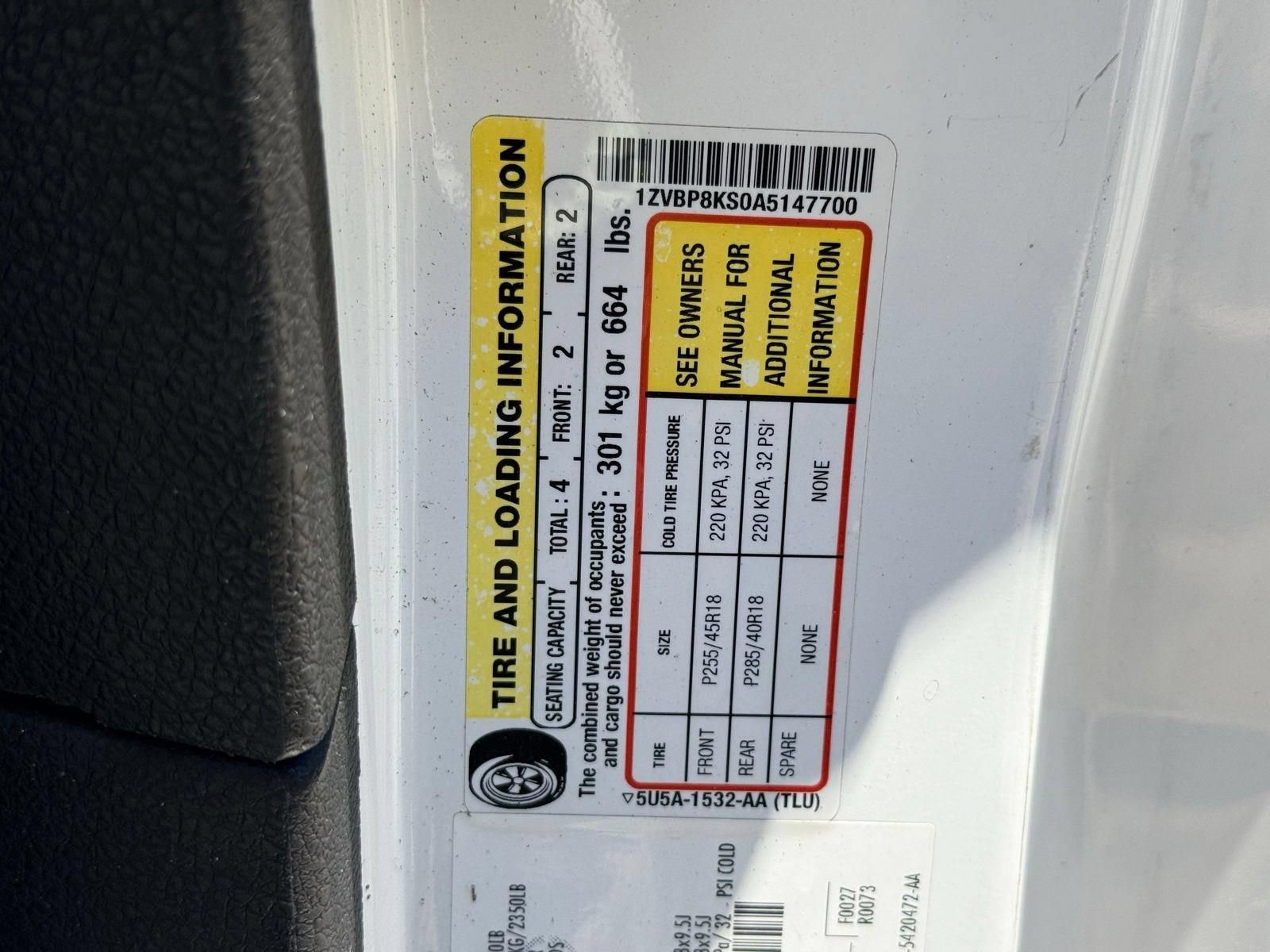 Used 2010 Ford Mustang Shelby GT500 RWD image 50