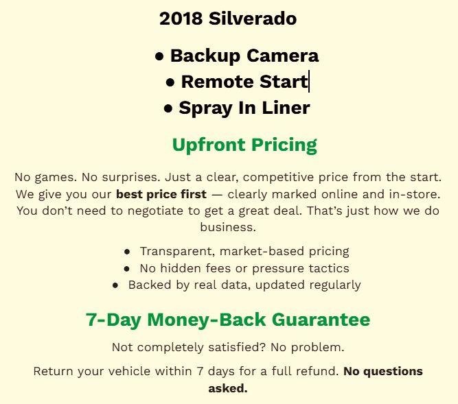 Used 2018 Chevrolet Silverado 1500 LT w/ All Star Edition AWD/4WD image 2