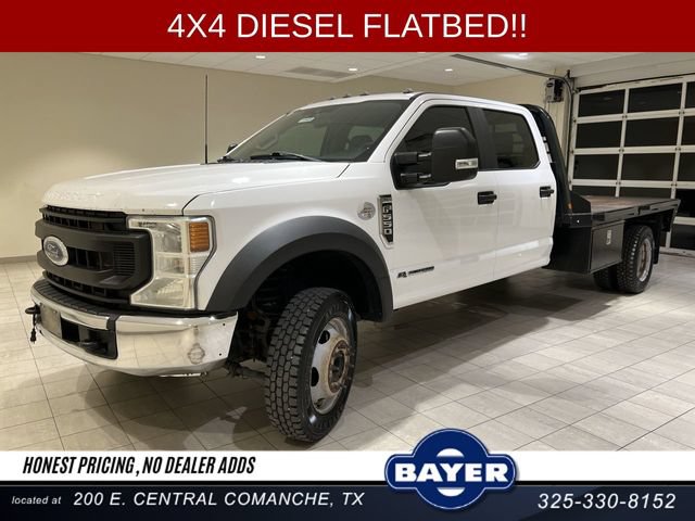 Certified 2022 Ford F550 4x4 Crew Cab Super Duty w/ Power Equipment Group