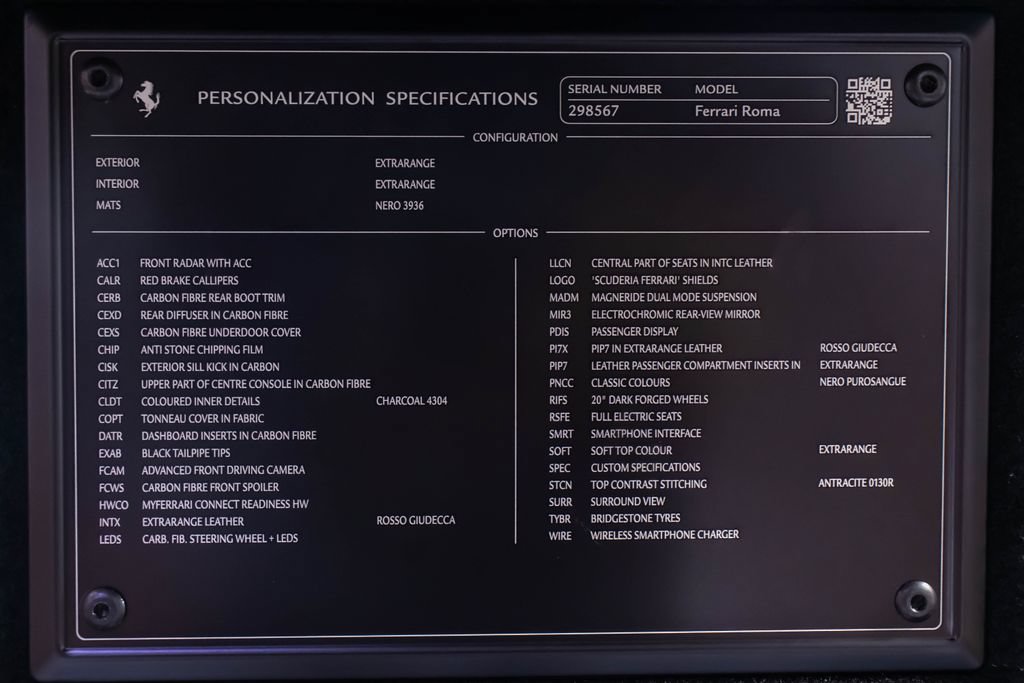 Certified 2024 Ferrari Roma Spider RWD image 59