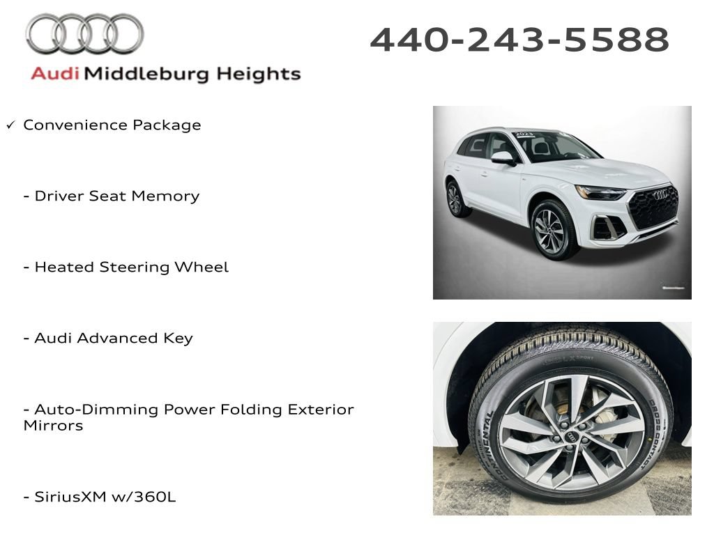 Certified 2023 Audi Q5 2.0T Premium w/ Convenience Package AWD/4WD image 7