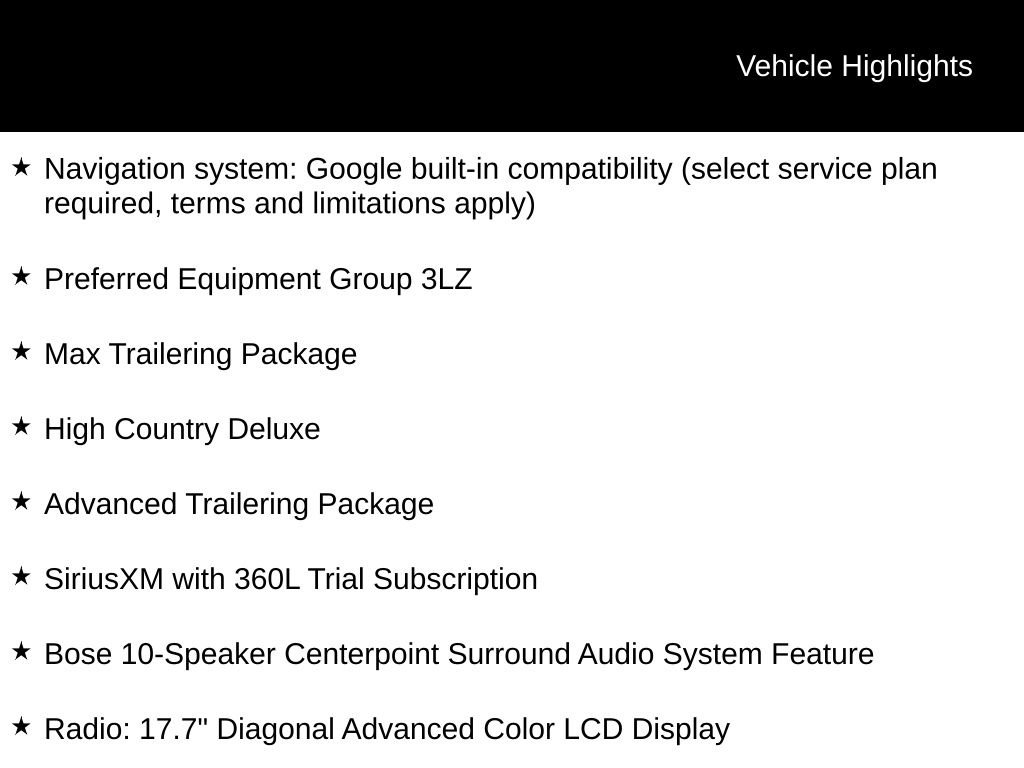 New 2026 Chevrolet Tahoe High Country AWD/4WD video 3