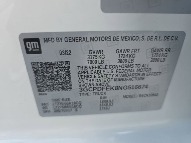 Used 2022 Chevrolet Silverado 1500 LT Trail Boss AWD/4WD image 31