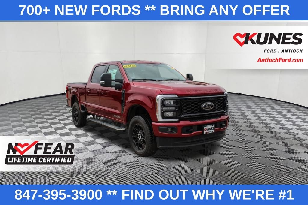 New 2025 Ford F250 Lariat w/ Black Appearance Package