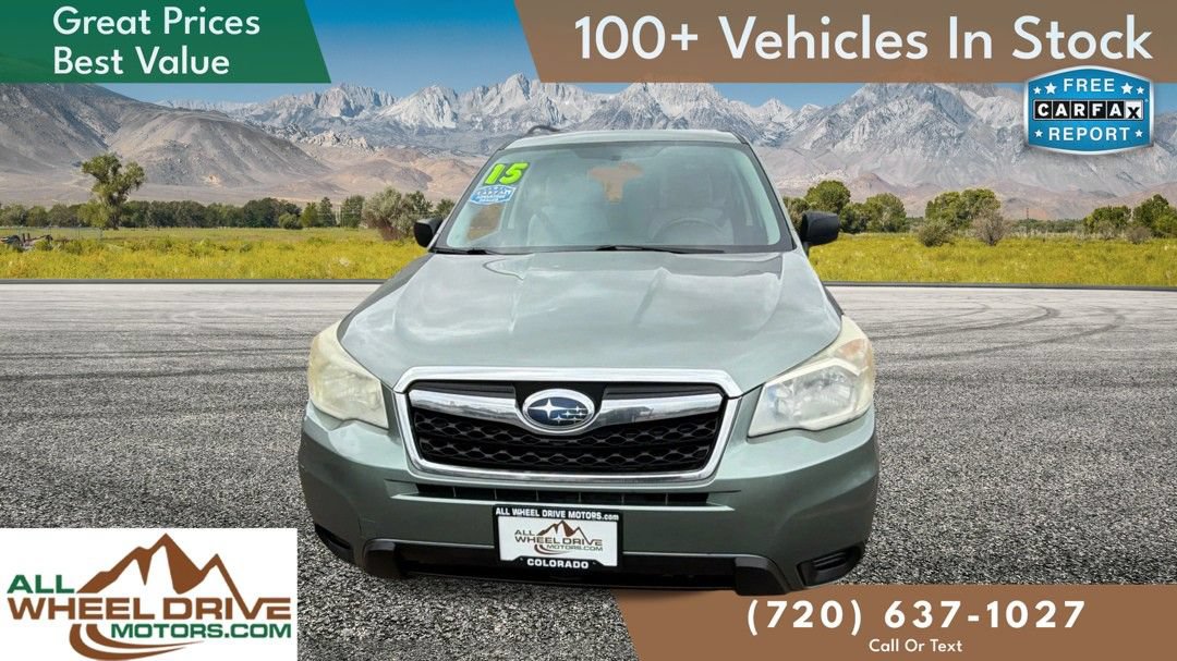 Used 2015 Subaru Forester 2.5i w/ Alloy Wheel Package AWD/4WD image 2