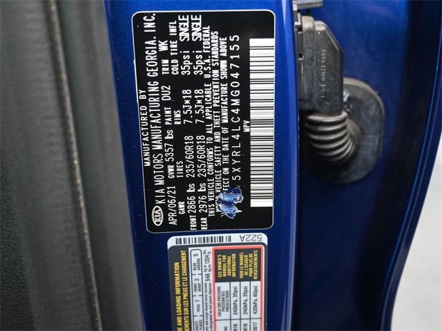 Used 2021 Kia Sorento S w/ Panoramic Sunroof Package image 20