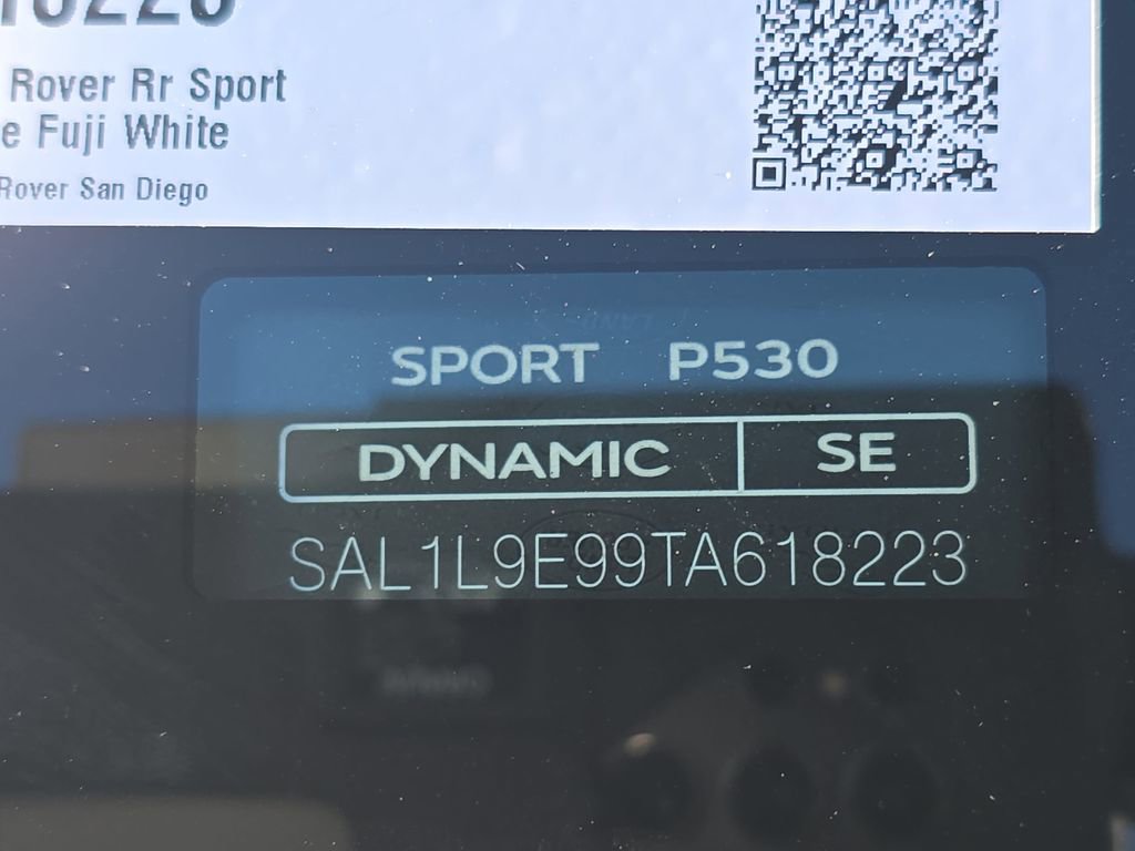 New 2026 Land Rover Range Rover Sport Dynamic SE AWD/4WD image 37