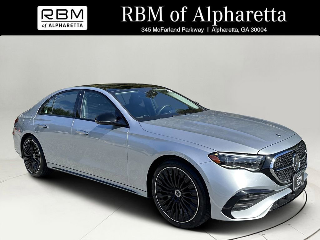 Certified 2024 Mercedes-Benz E 350 4MATIC Sedan w/ Airmatic Package