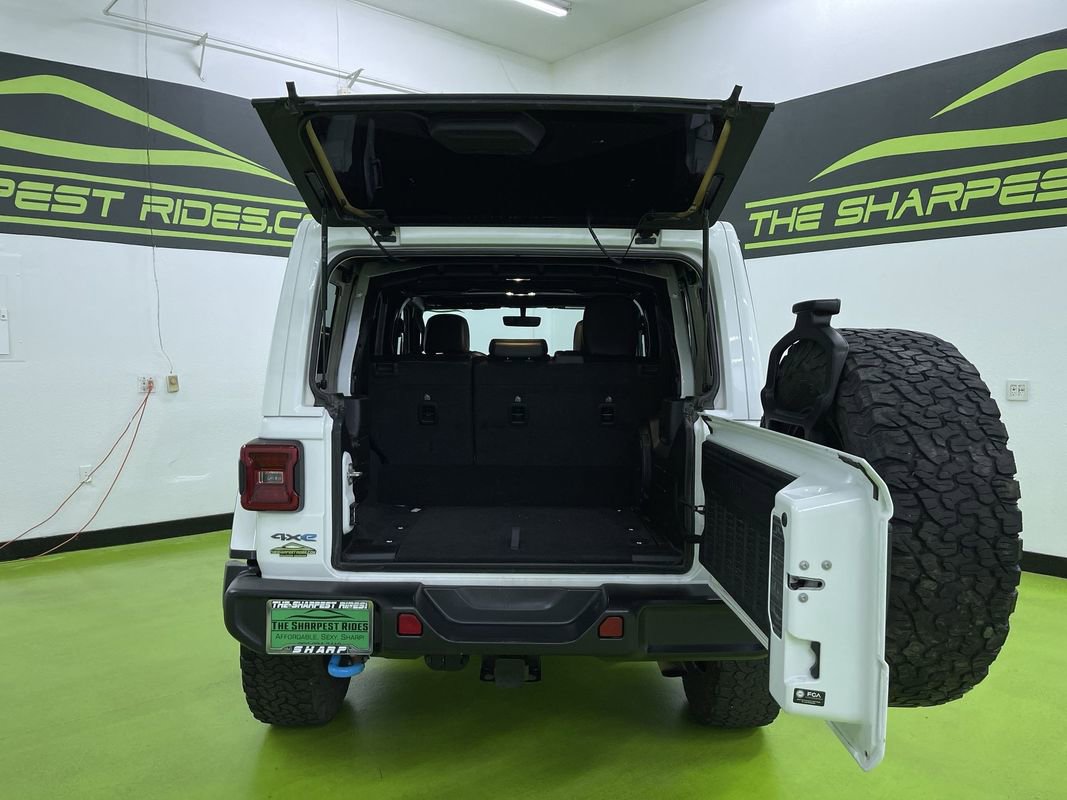 Used 2023 Jeep Wrangler Unlimited Rubicon 4xe w/ Cold Weather Group image 9