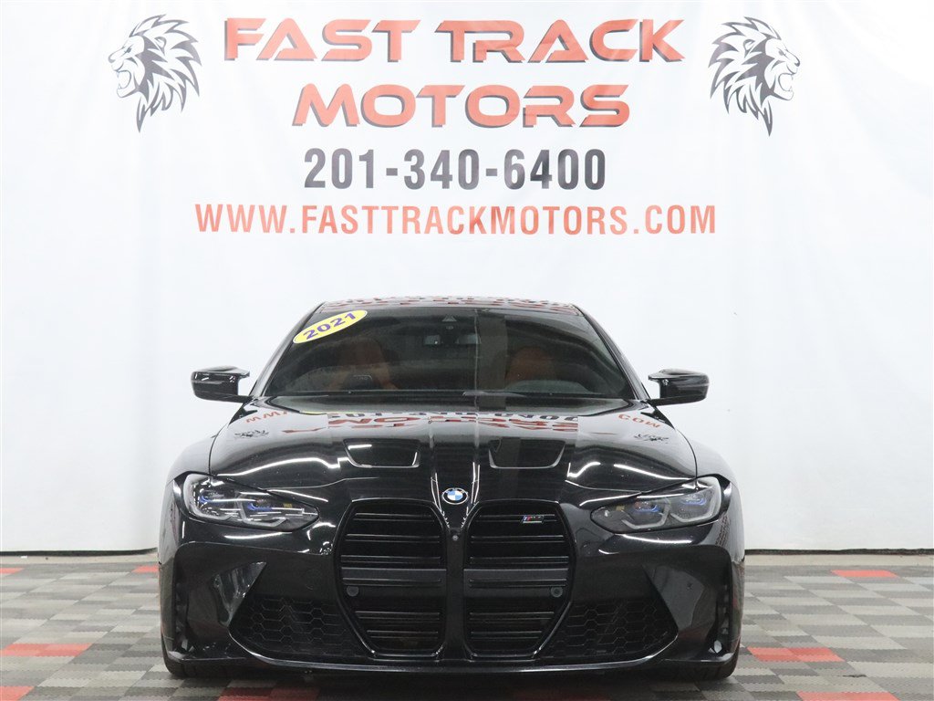 Used 2021 BMW M4 Competition w/ Parking Assistance Package RWD image 2