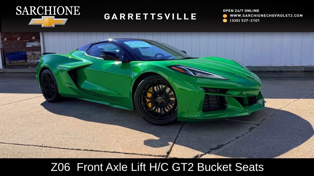 New 2026 Chevrolet Corvette Z06 w/ Stealth Interior Trim Package image 1