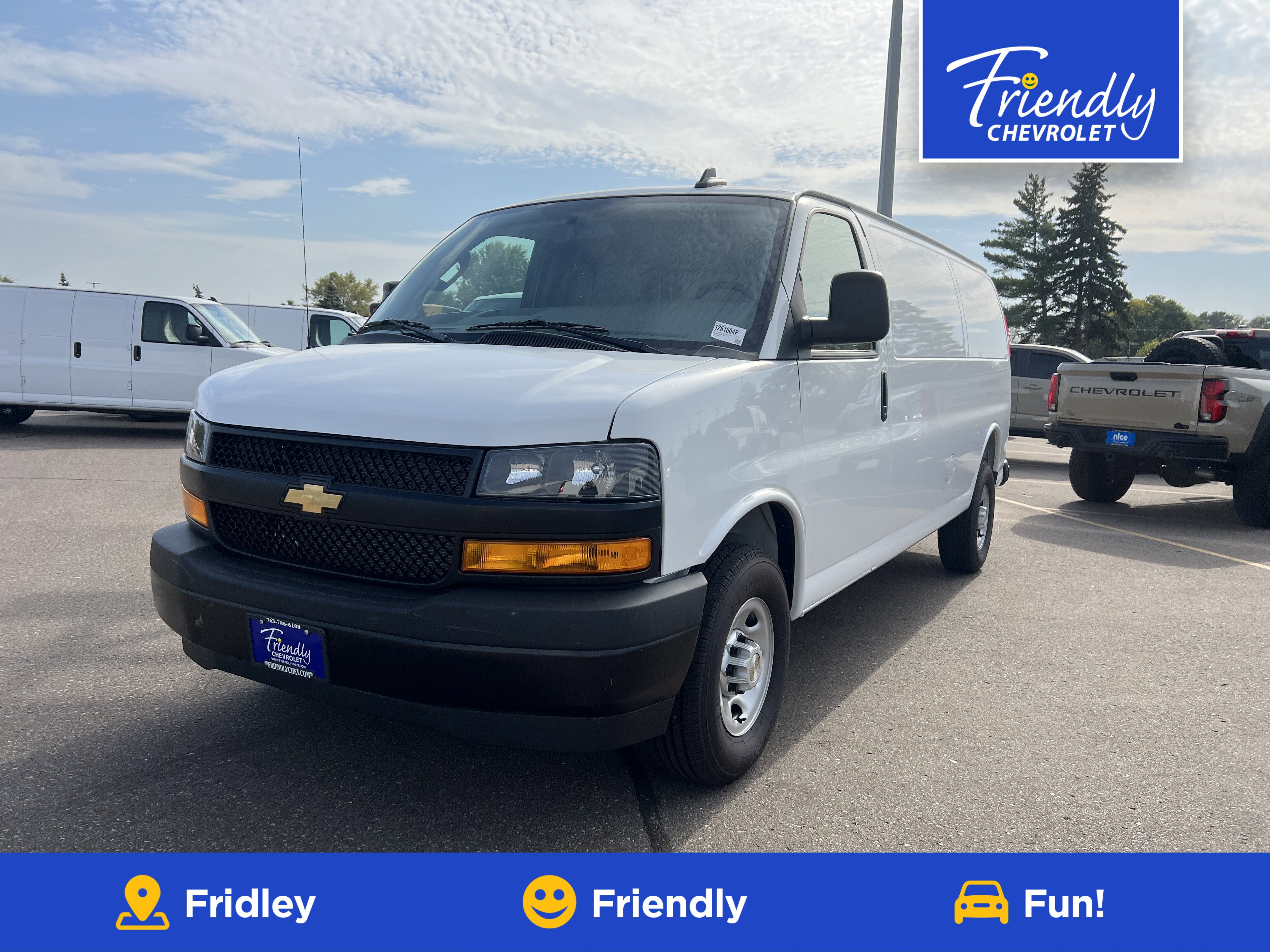 Used 2025 Chevrolet Express 3500 Extended w/ Driver Convenience Package