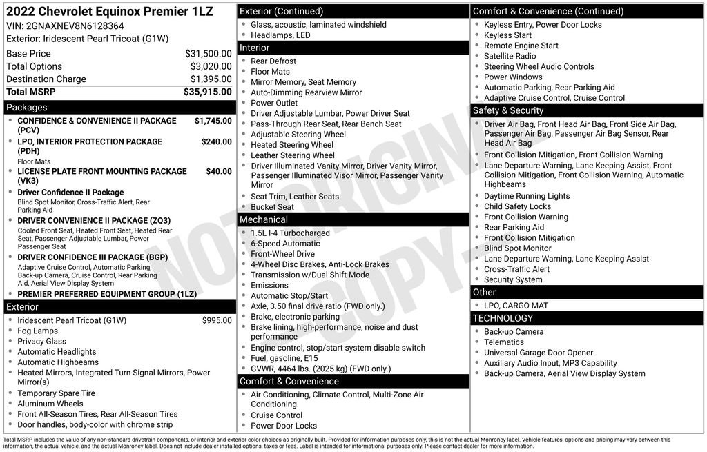 Certified 2022 Chevrolet Equinox Premier image 6