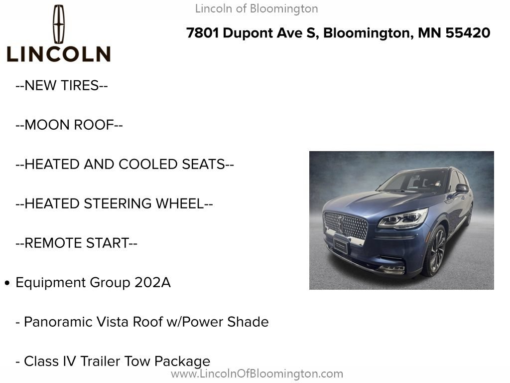 Used 2020 Lincoln Aviator Reserve w/ Equipment Group 202A AWD/4WD image 5