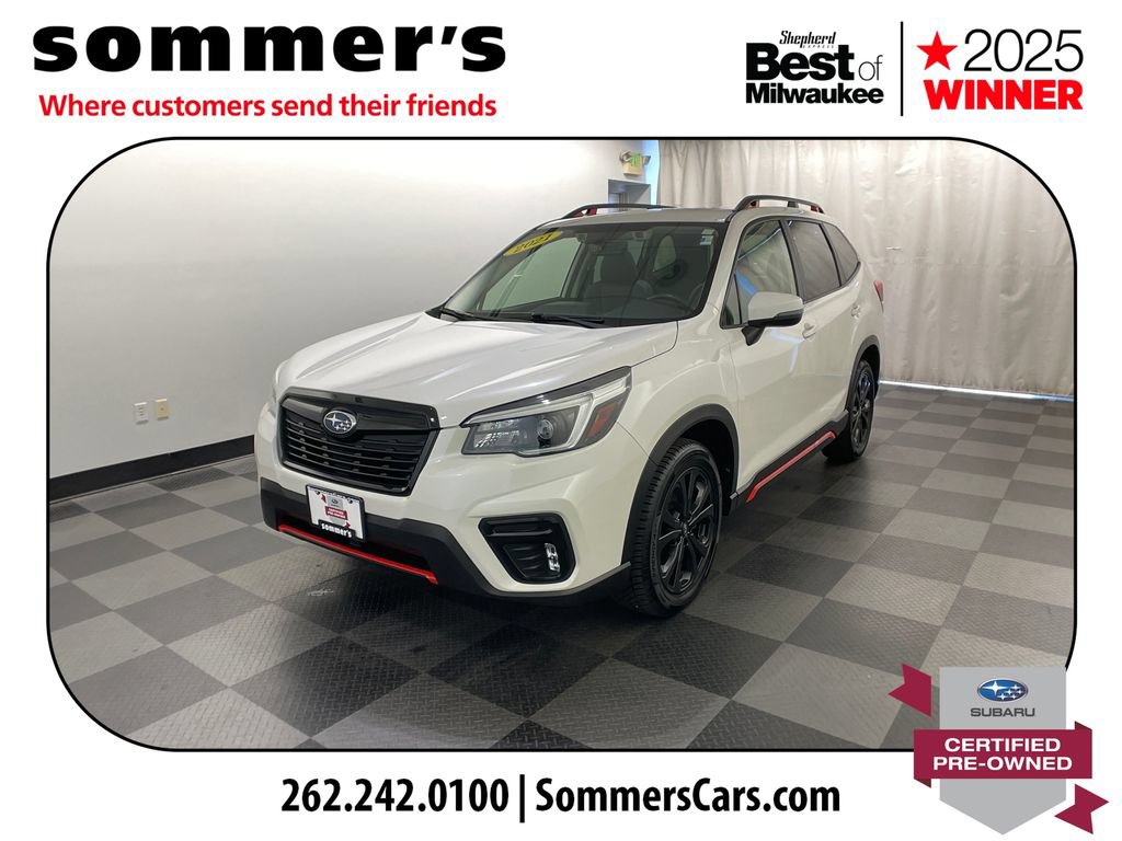 Certified 2021 Subaru Forester Sport w/ Popular Package #2 AWD/4WD image 2