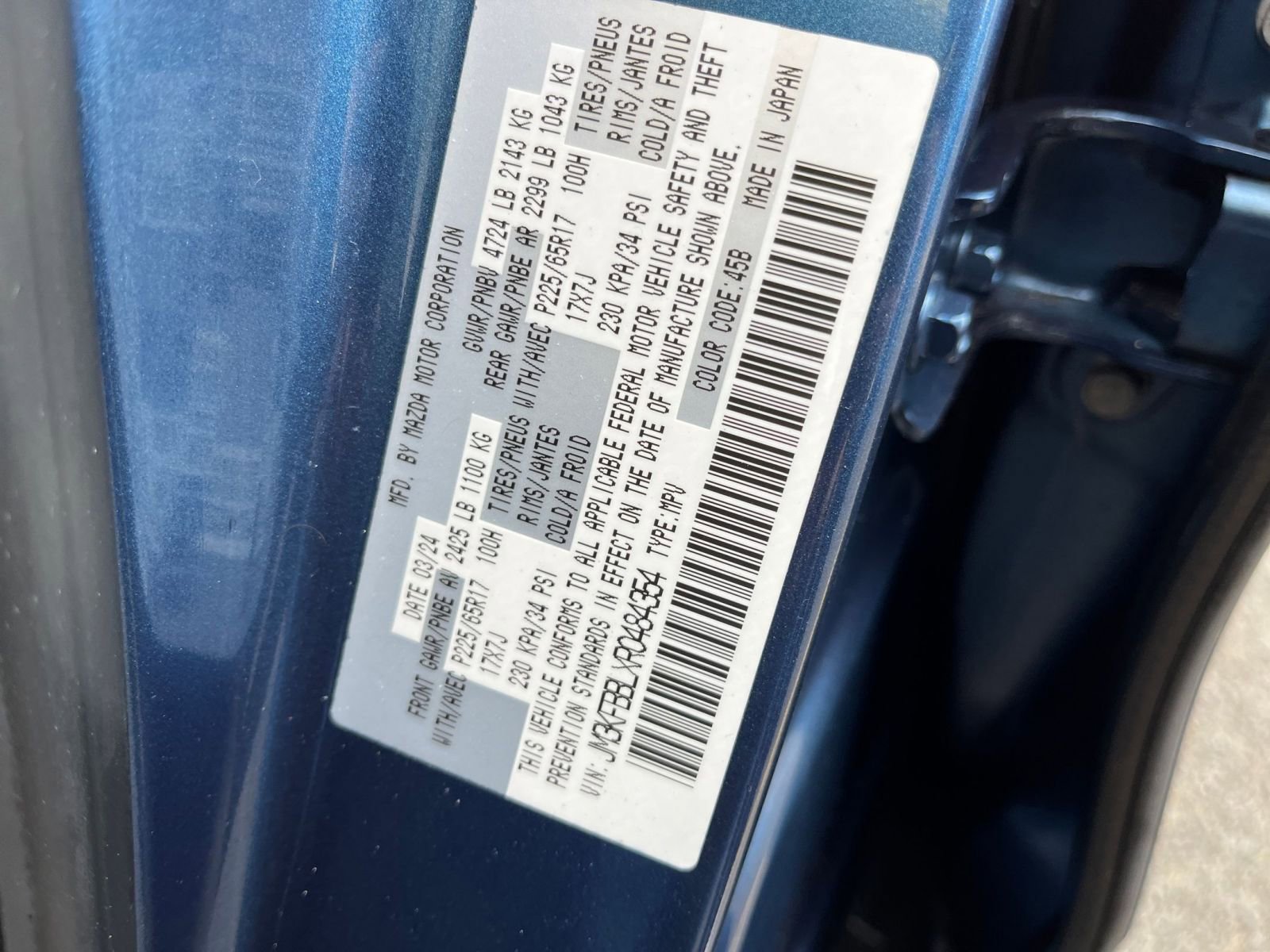 Used 2024 MAZDA CX-5 AWD 2.5 S w/ Select Package image 29