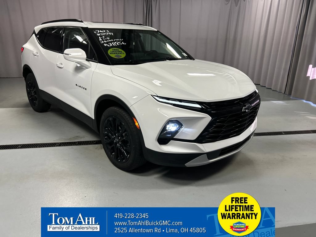 Used 2023 Chevrolet Blazer LT w/ LPO, Black Sport Package AWD/4WD 360° Tour