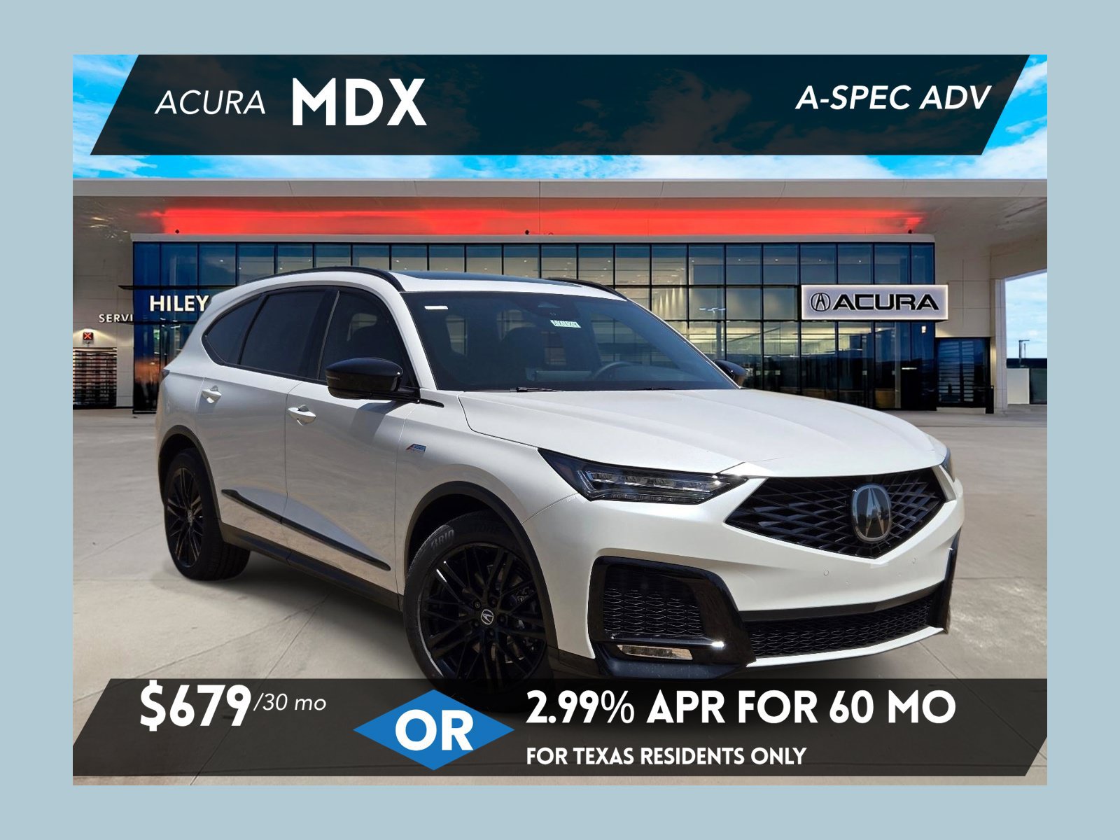 New 2026 Acura MDX A-Spec w/ Advance Package