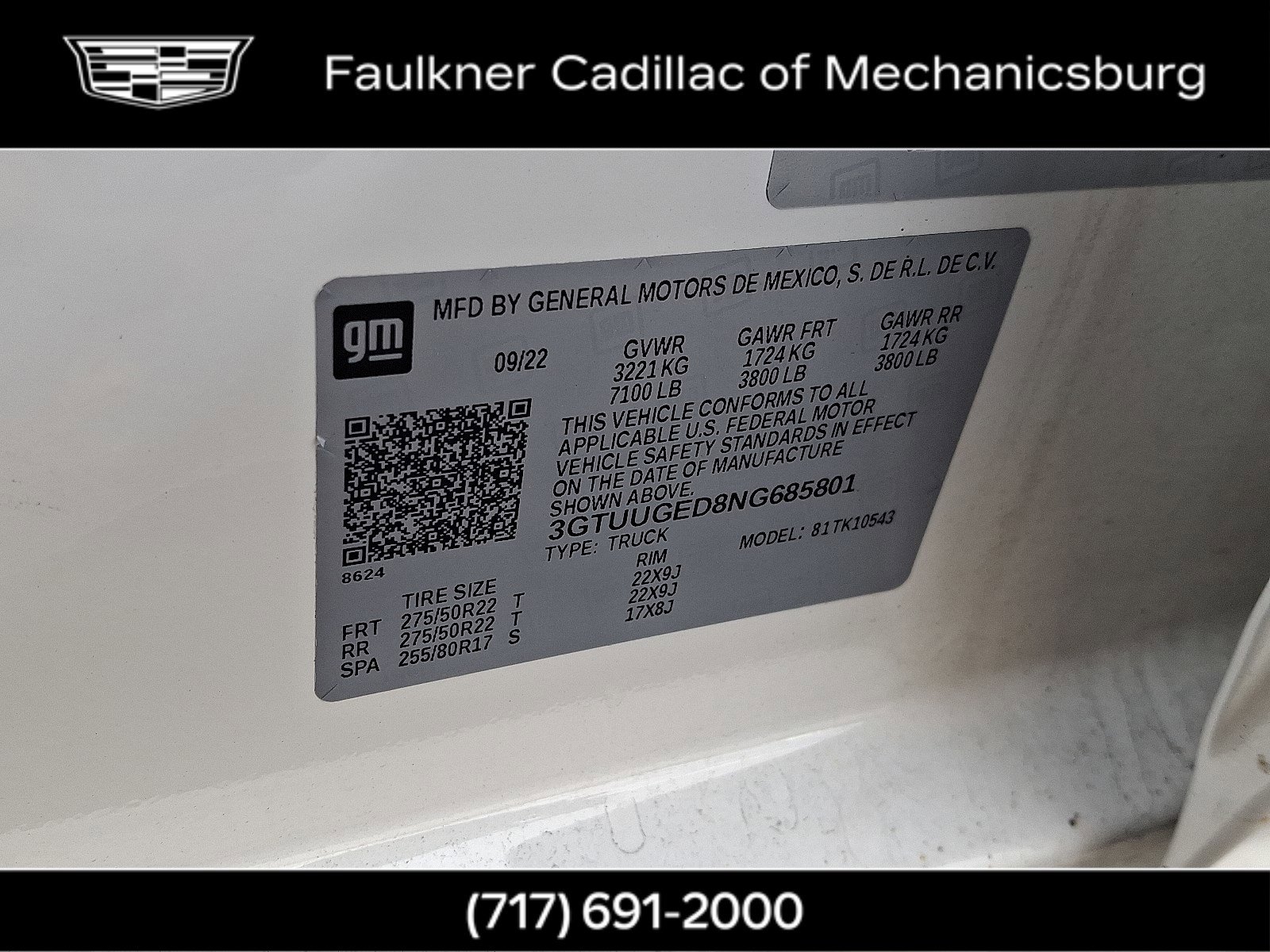 Used 2022 GMC Sierra 1500 Denali w/ Technology Package image 27