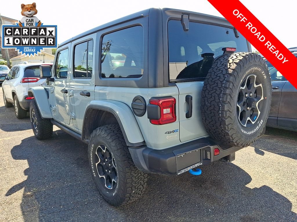 Used 2023 Jeep Wrangler Unlimited Rubicon 4xe w/ Steel Bumper Group AWD/4WD image 5