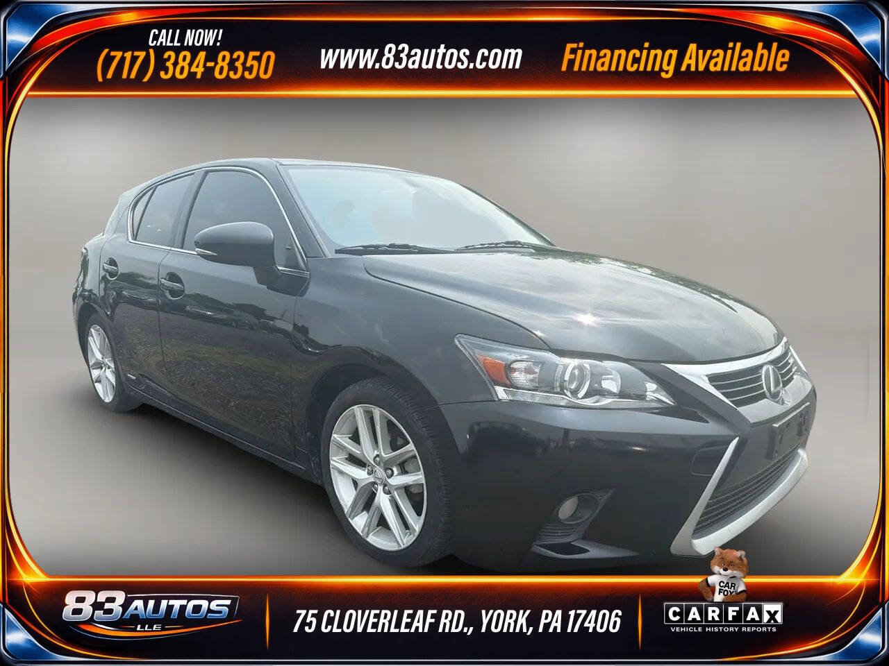 Used 2014 Lexus CT 200h w/ Seat Comfort Package