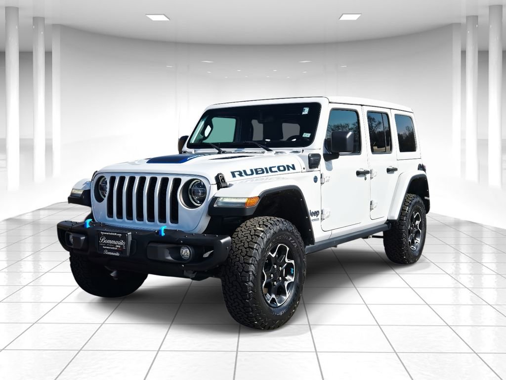 Used 2021 Jeep Wrangler Unlimited Rubicon 4xe w/ Steel Bumper Group image 7