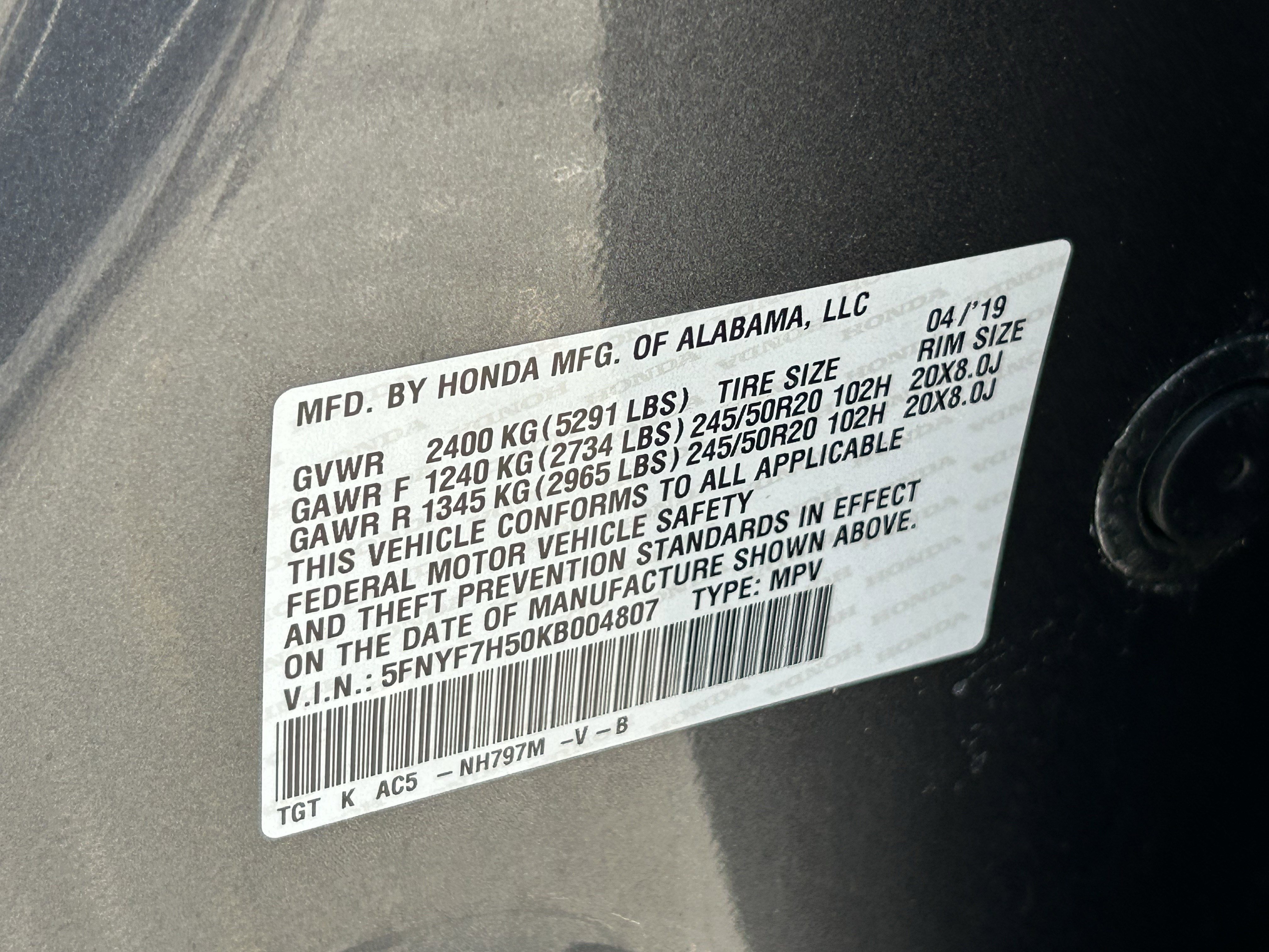 Used 2019 Honda Passport EX-L image 29