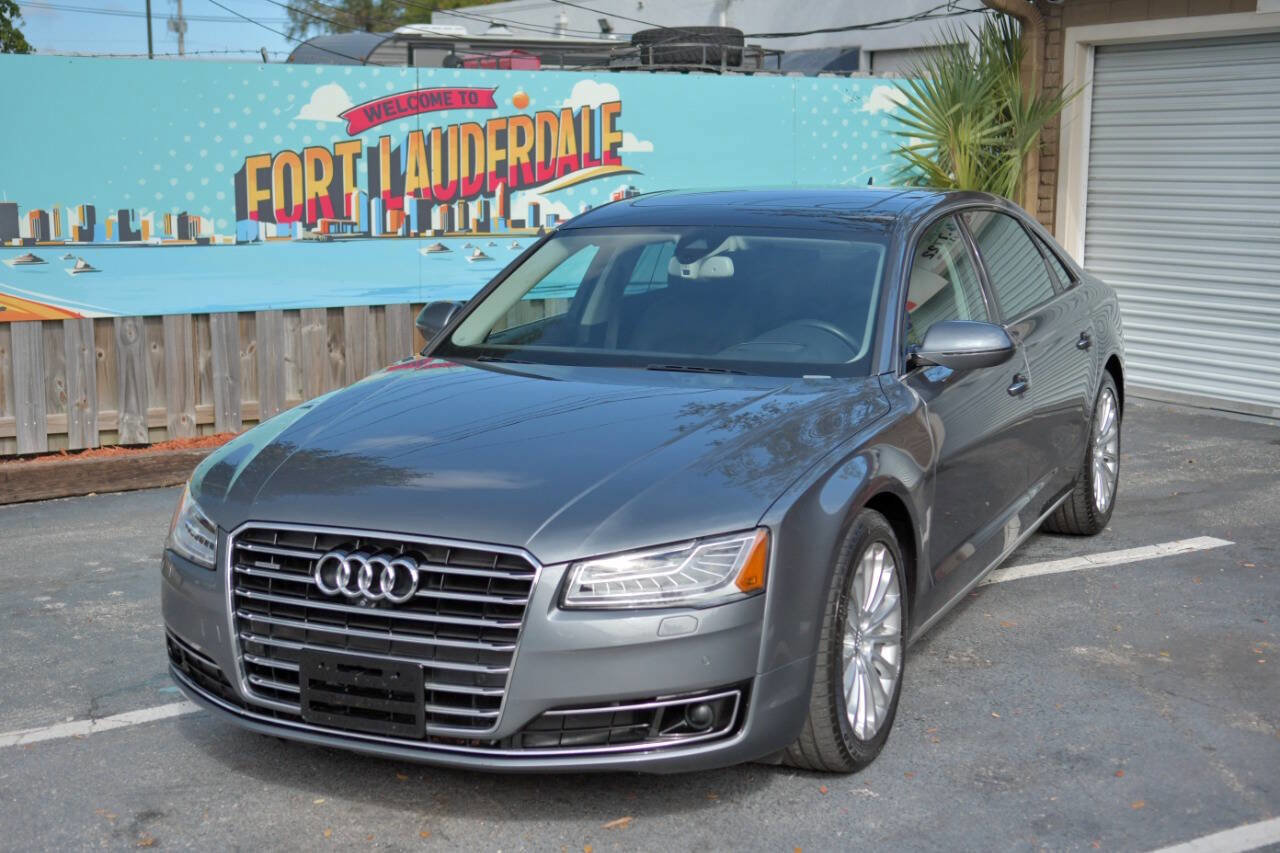 Used 2015 Audi A8 L 4.0T w/ Premium Package