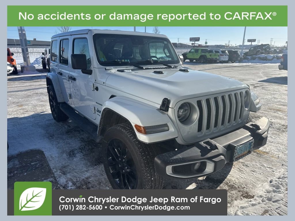 Used 2021 Jeep Wrangler Unlimited Sahara w/ Cold Weather Group image 1