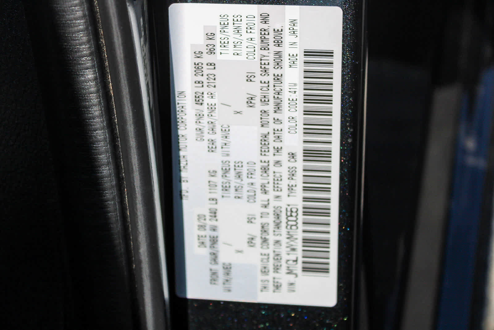 Used 2021 MAZDA MAZDA6 Grand Touring Reserve image 26