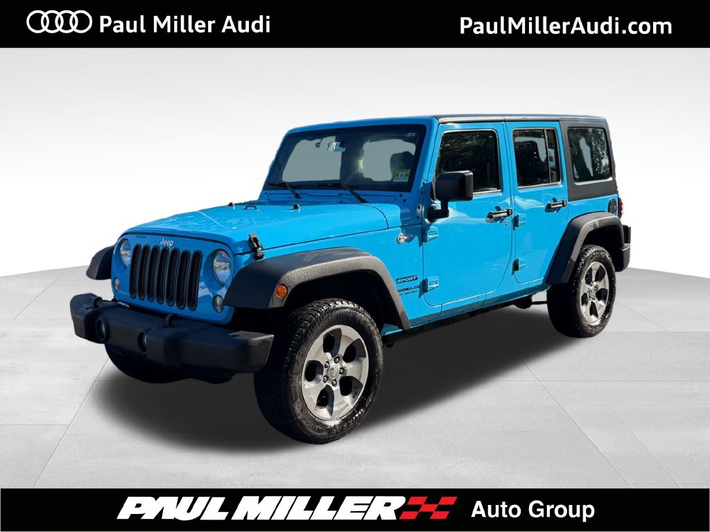 Used 2017 Jeep Wrangler Unlimited Sport w/ Connectivity Group
