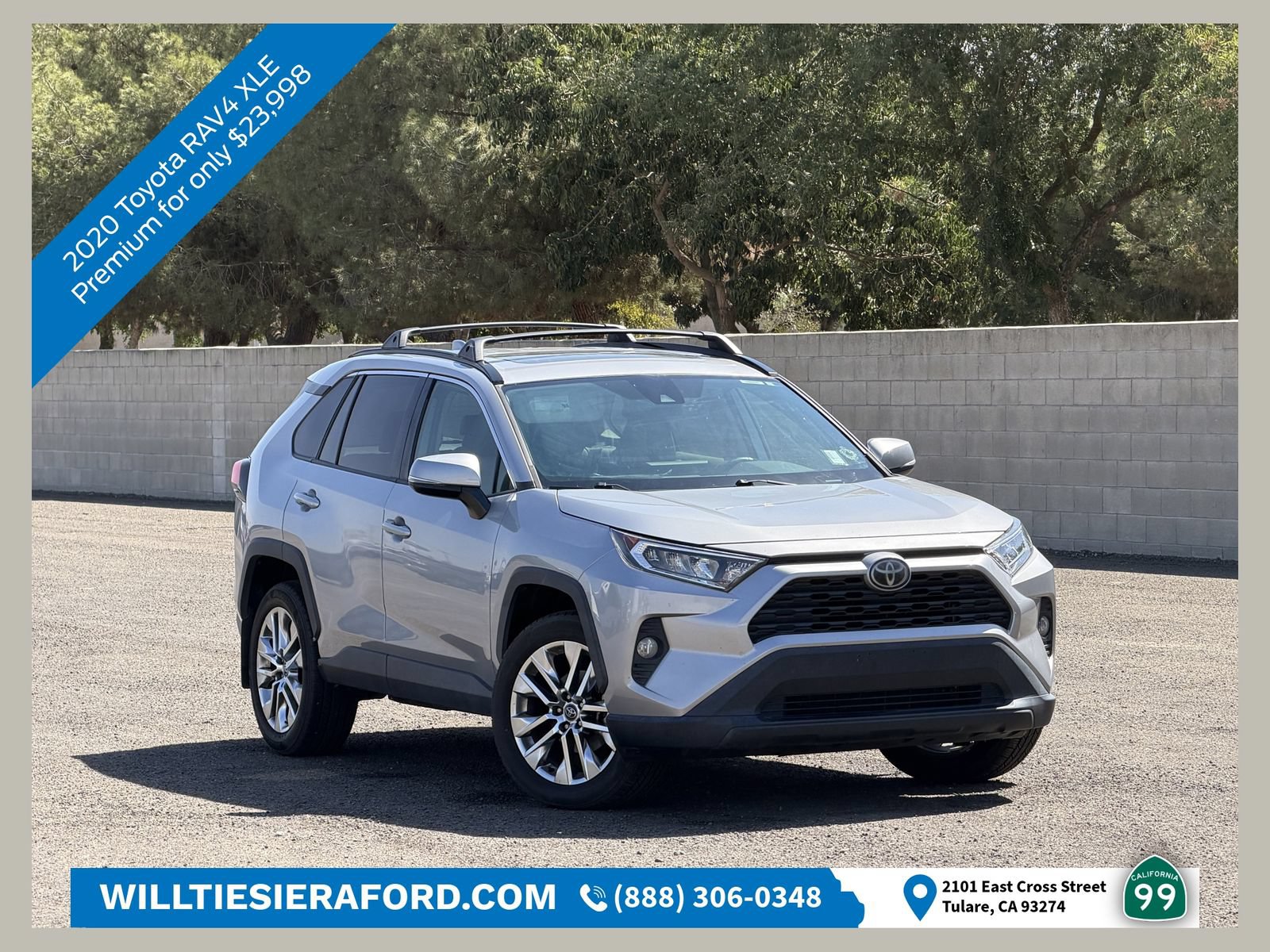 Used 2020 Toyota RAV4 XLE Premium w/ All Weather Liner Package FWD image 1