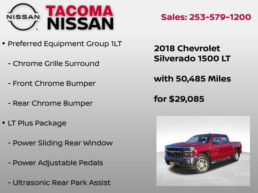 Used 2018 Chevrolet Silverado 1500 LT w/ All Star Edition image 25
