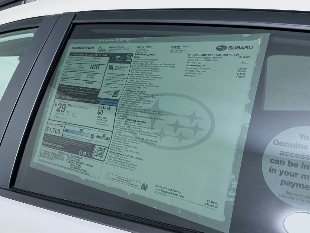 New 2026 Subaru Crosstrek 2.5i Sport image 12