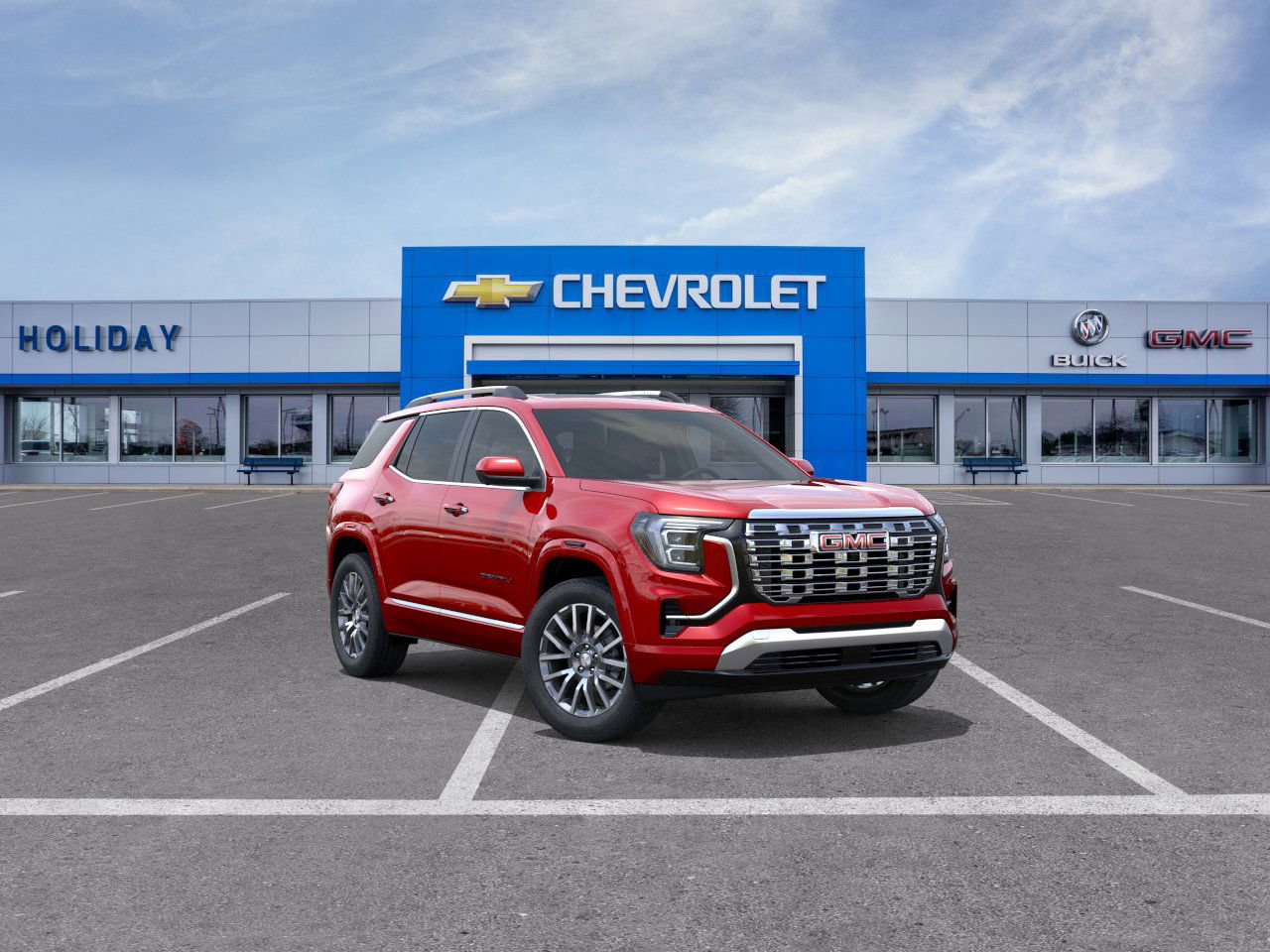 New 2026 GMC Terrain Denali w/ LPO, Black Badging Package
